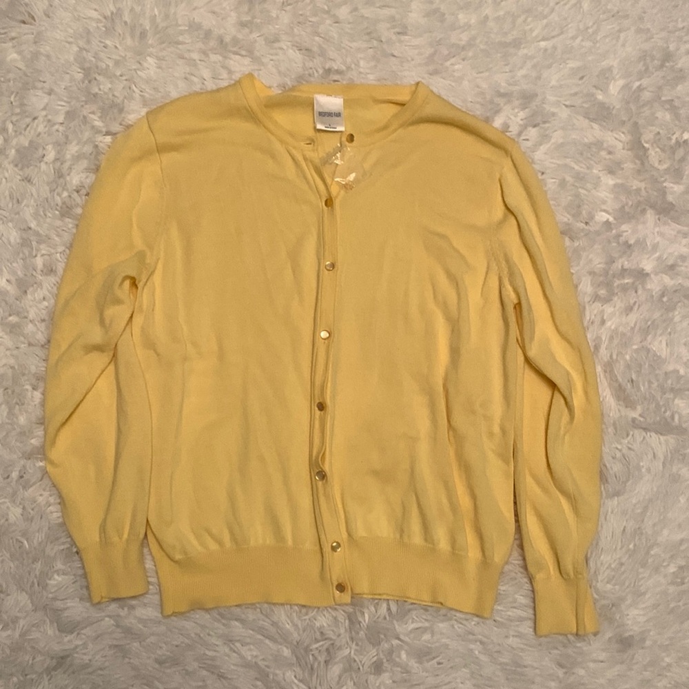 Bedford Fair cardigan size L NWOT